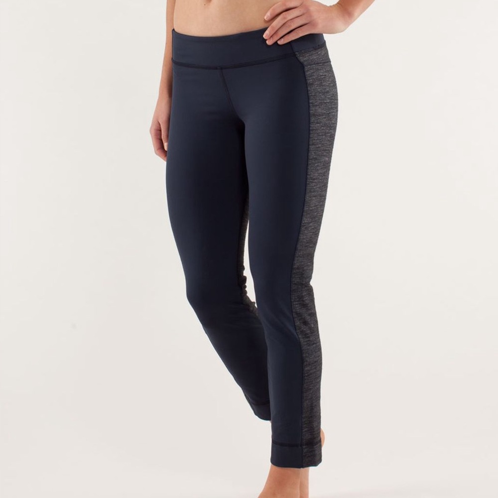 Lululemon Root Chakra Yoga Pant 26” Legging - navy gray – Size 6
